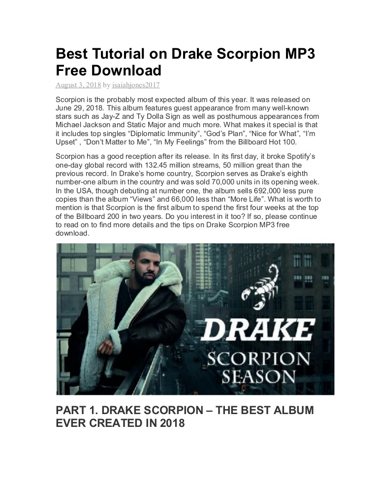 download scorpion full album zip